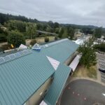 Siletz Admin Bldg roof