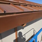 Tillamook Bay Community College project roof close up