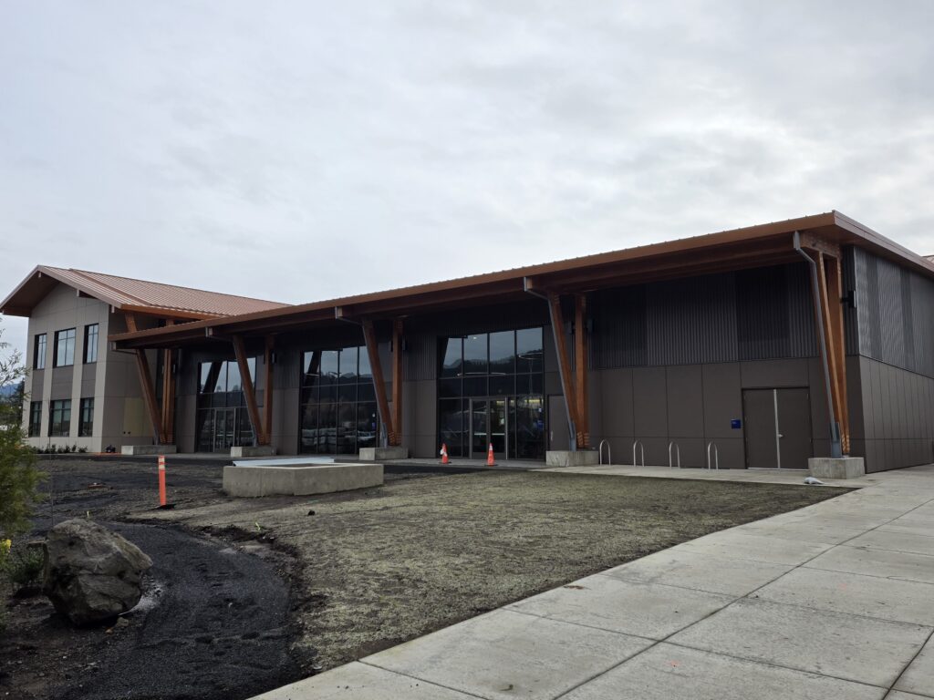 Tillamook Bay Community College project building side