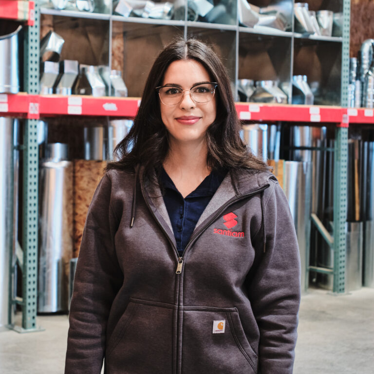 Miranda Beckler, billing and accounts specialist at Santiam Heating & Sheet Metal