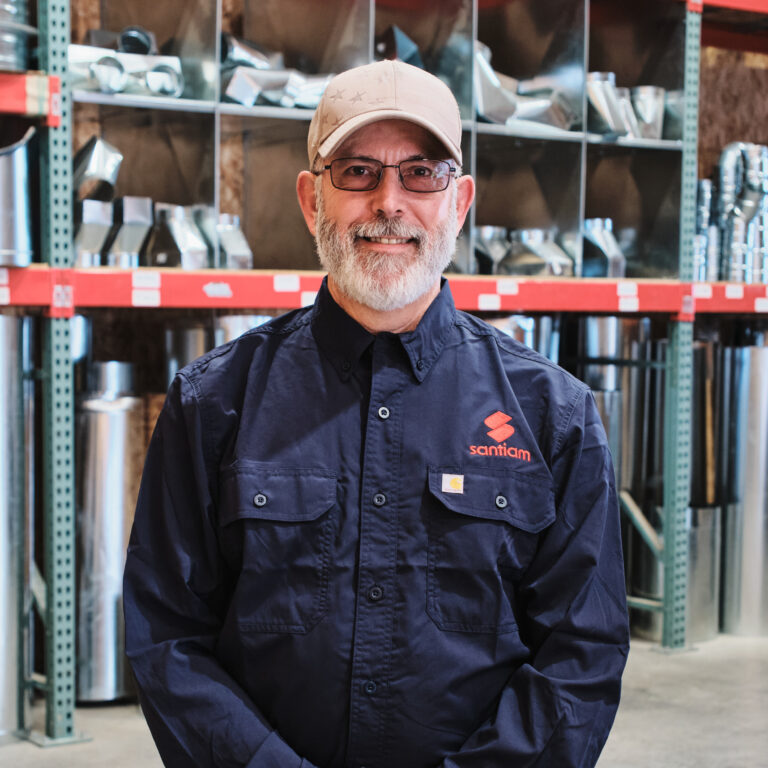 Patrick Reagan, residential sales specialist at Santiam Heating & Sheet Metal