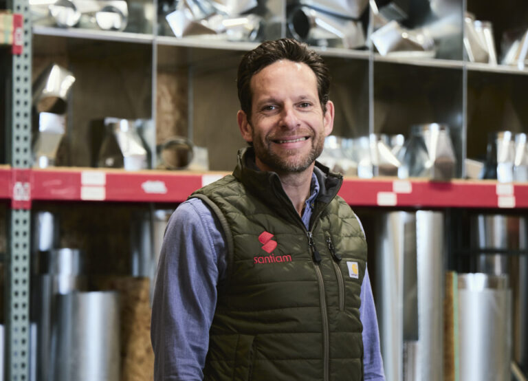 Aaron Fishman, owner and president at Santiam Heating & Sheet Metal