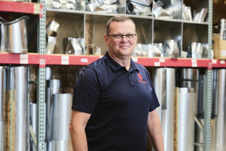 Mike Carr, residential HVAC install manager at Santiam Heating & Sheet Metal